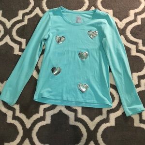 Blue shirt worn 2 times